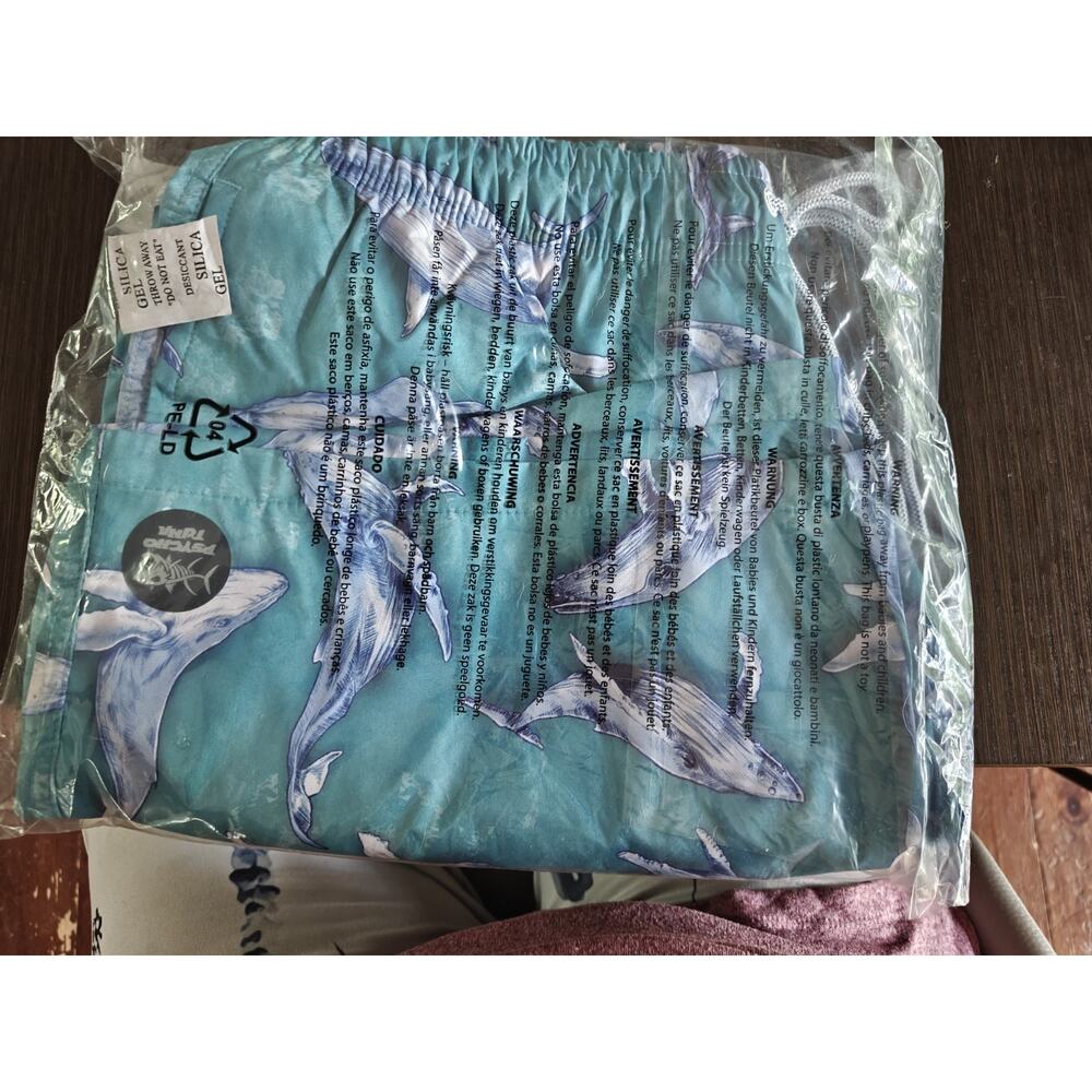 Psycho Tuna Swim Trunks-Whales - Picture 3 of 3
